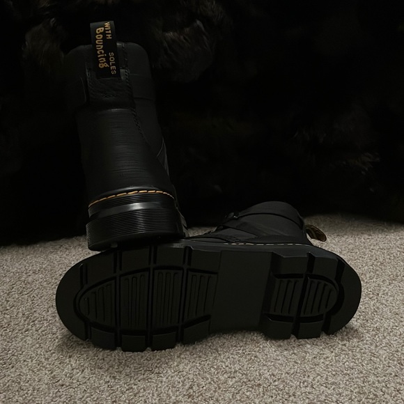 DR MARTENS COMBS TECH II EXTRA TOUGH POLY AND AJAX BLACK BLACK Men’s size 9 - Picture 3 of 5